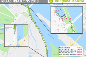 Riteņbraukšana Rīgas triatlons