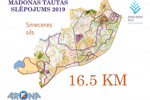 1) Shēma 16,5km trasei